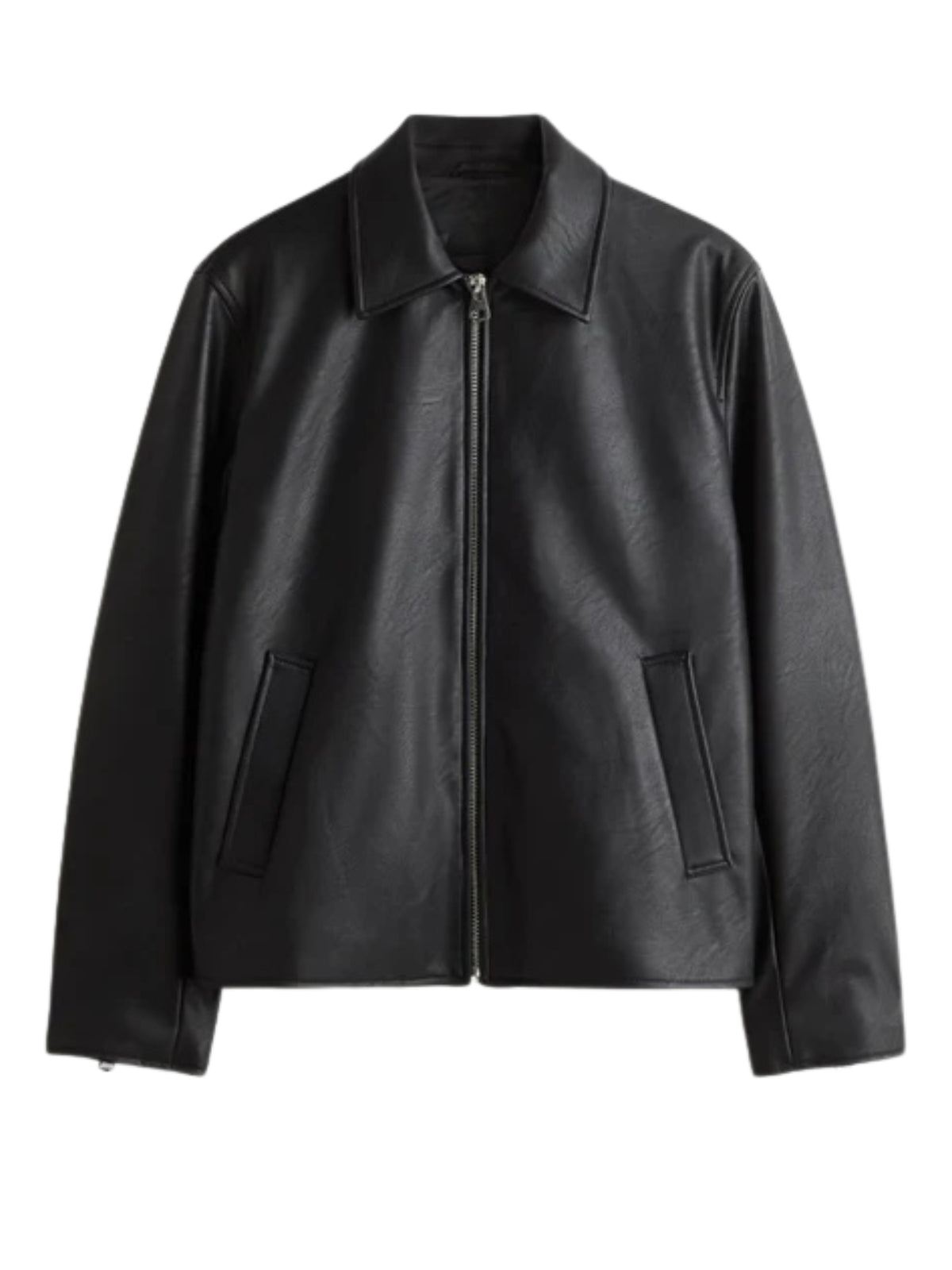 Black Unisex Leather Jacket