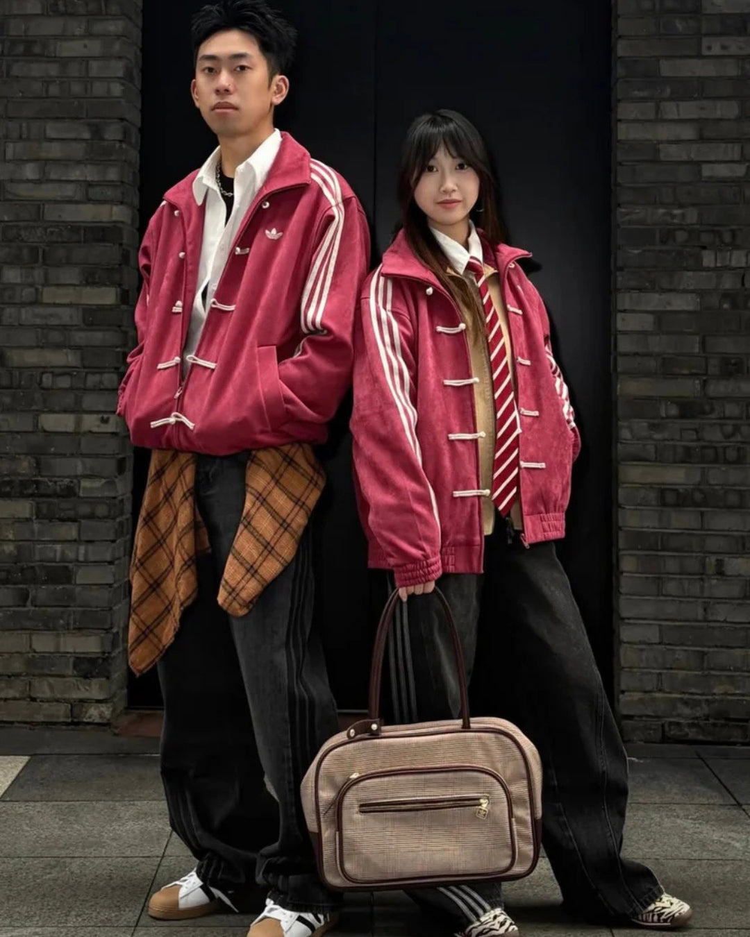 Burgundy CNY Unisex Jacket