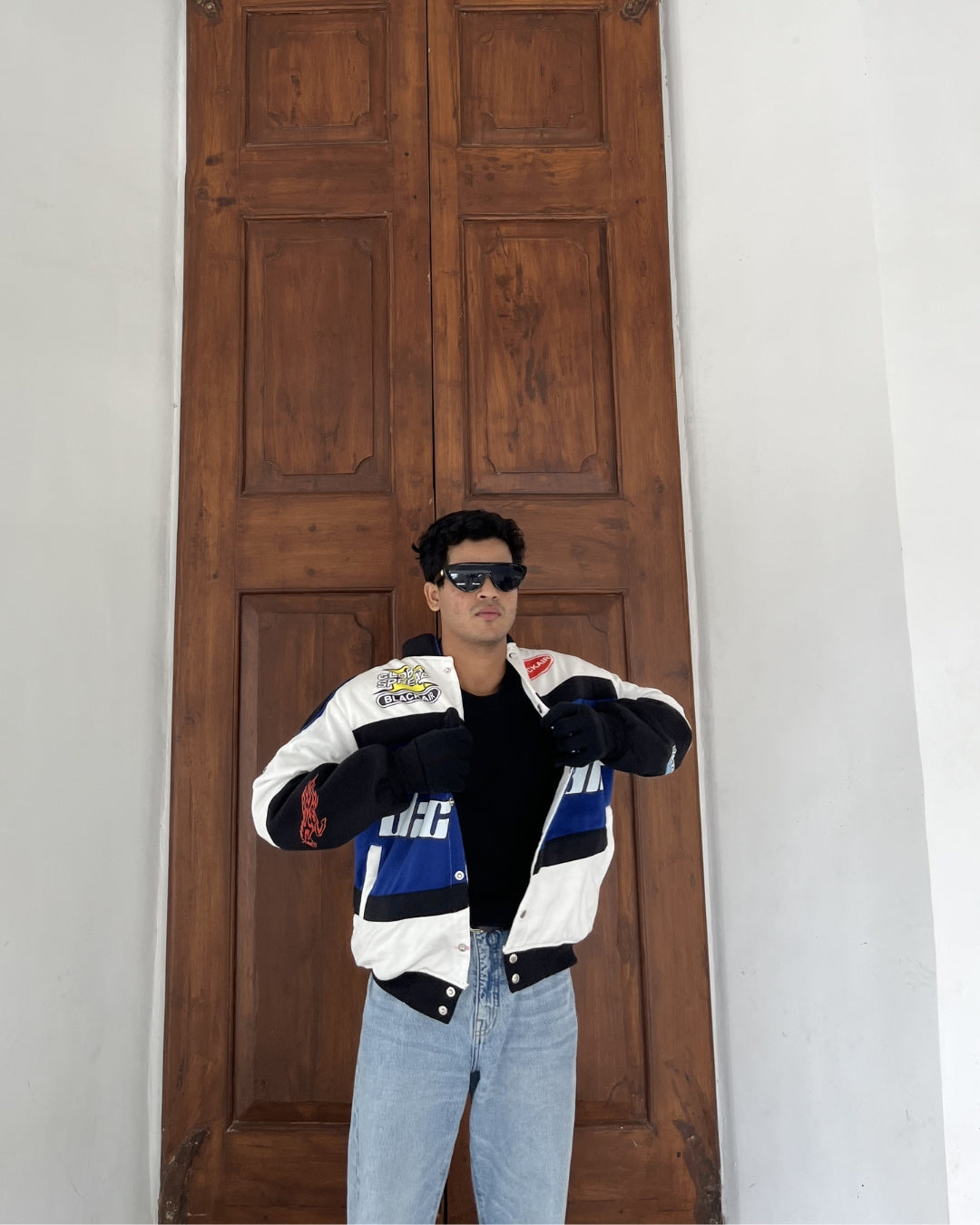 F1 Blackair Blue Unisex Racing Jacket