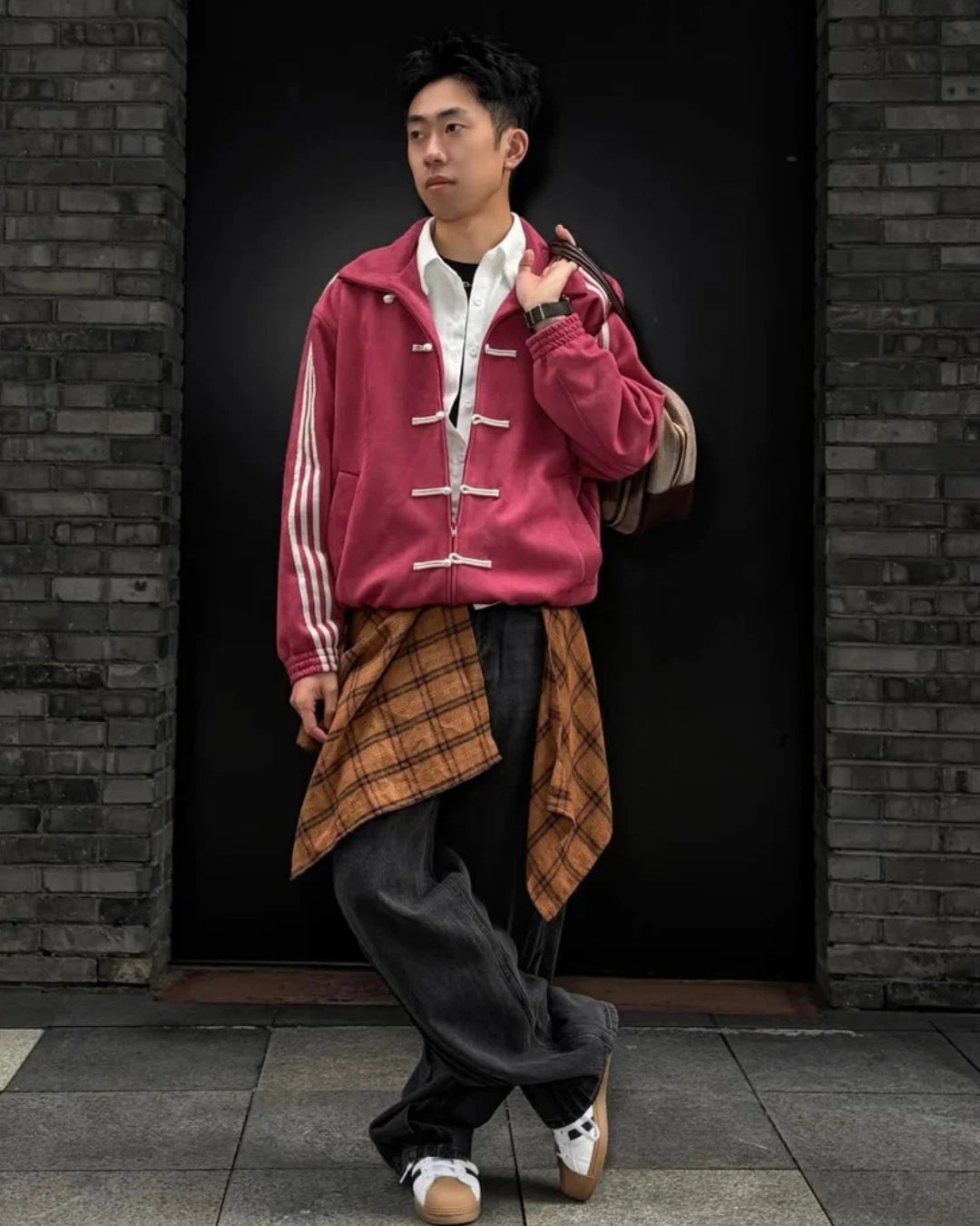 Burgundy CNY Unisex Jacket