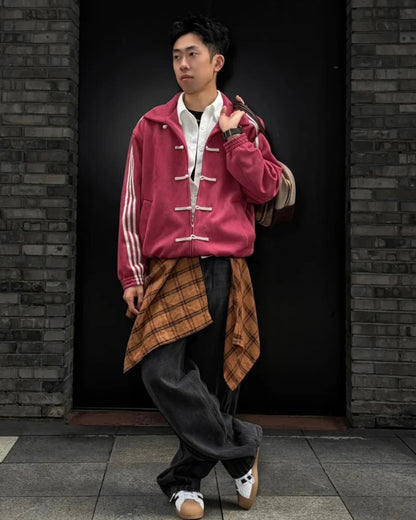 Burgundy CNY Unisex Jacket
