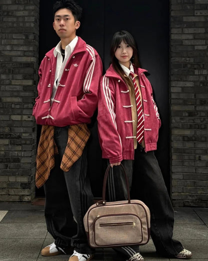 Burgundy CNY Unisex Jacket