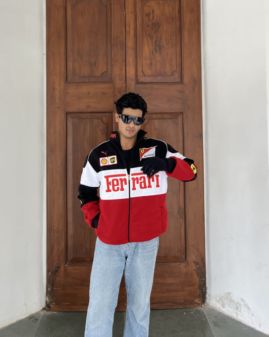 F1 Ferrari Trio Unisex Racing Jacket