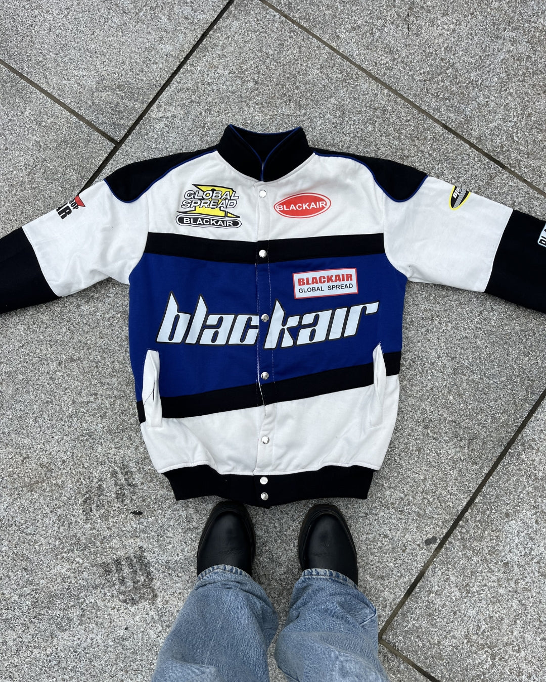 F1 Blackair Blue Unisex Racing Jacket