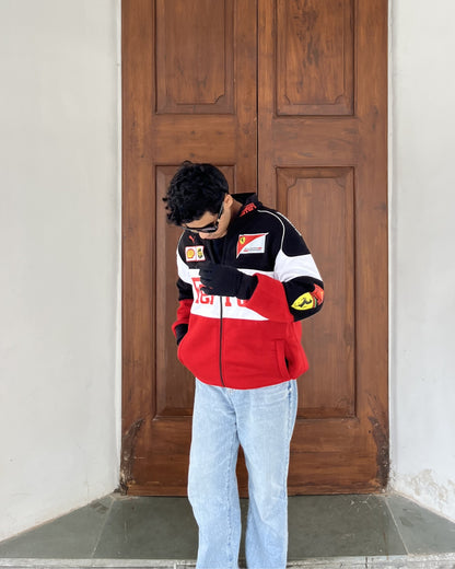 F1 Ferrari Trio Unisex Racing Jacket
