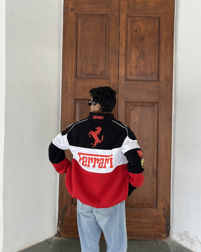F1 Ferrari Trio Unisex Racing Jacket